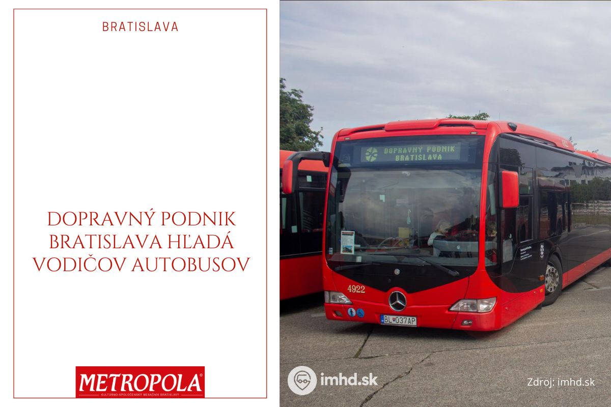 Dopravný Podnik Bratislava Hľadá Vodičov Autobusov - Časopis Metropola